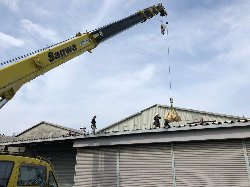 足立区　スレート改修工事2