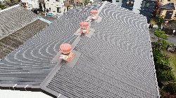 松戸市　スレート屋根工場改修工事
